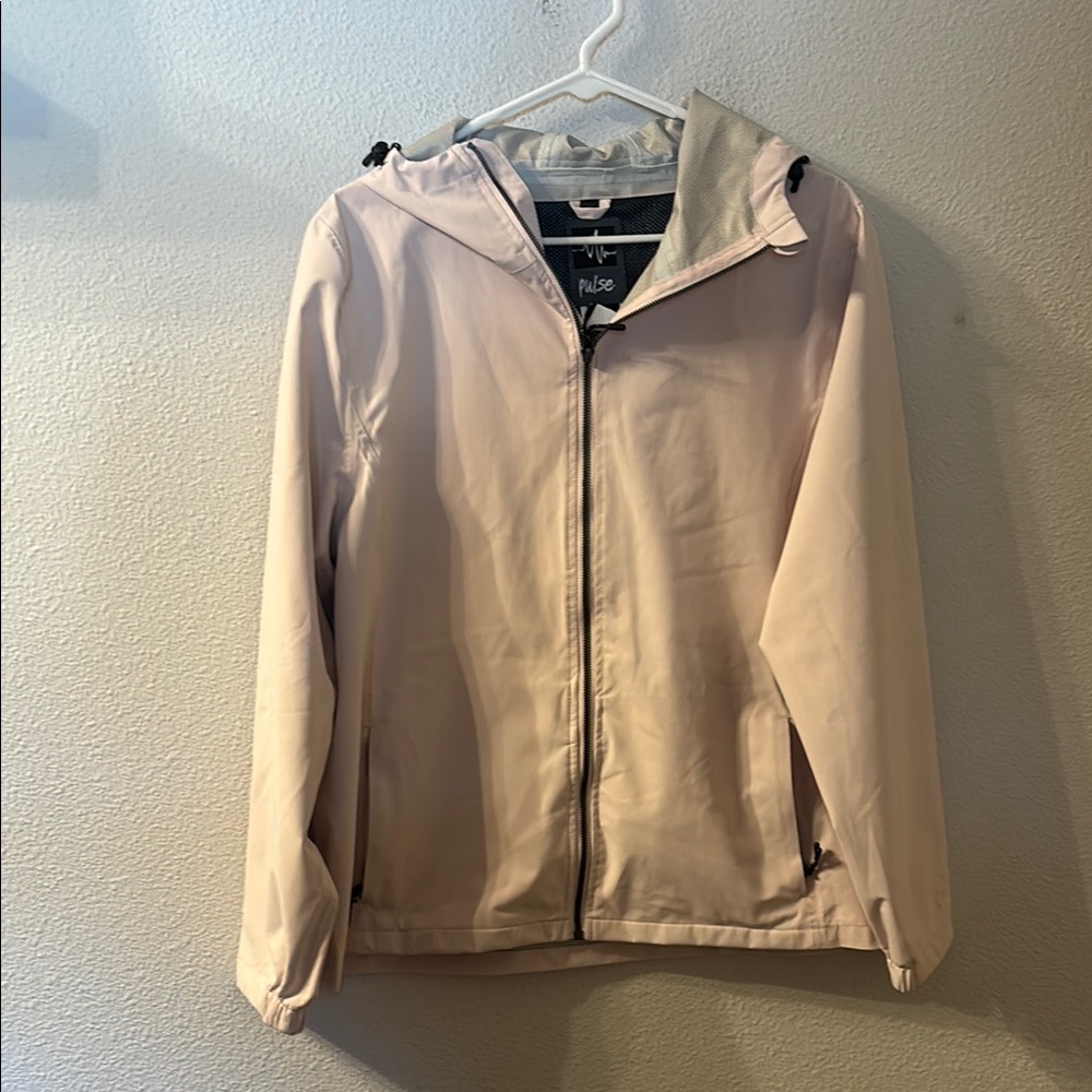 Pulse Pale Pink Hooded Jacket